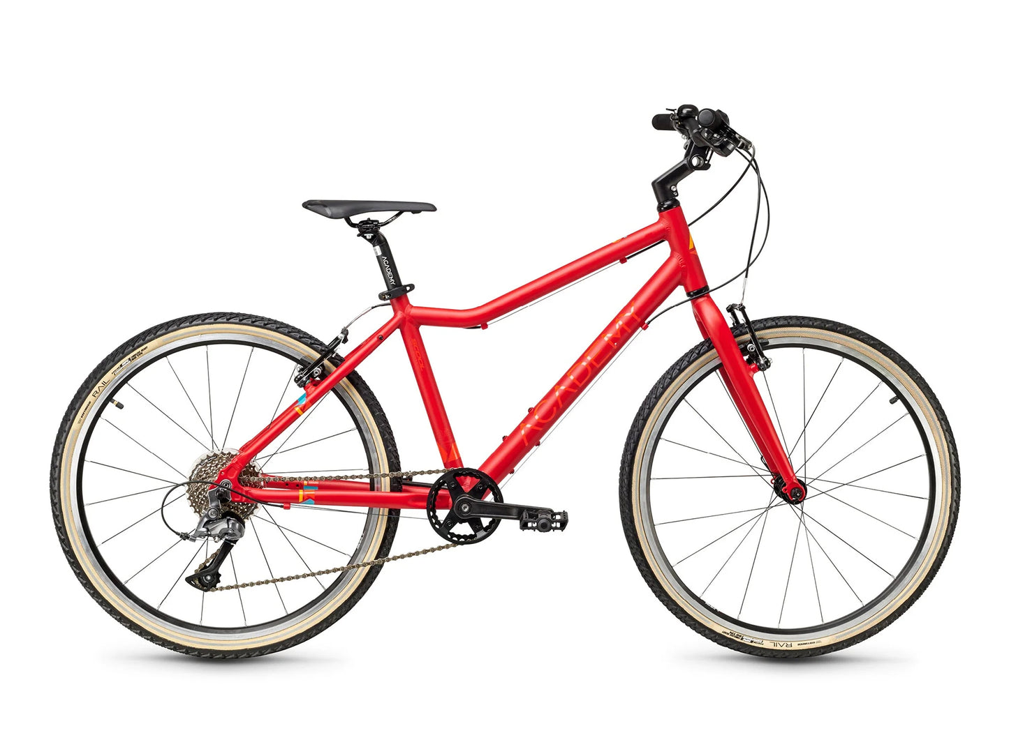 Kinderfahrrad Academy Grade 5 Chain 24 Zoll in rot