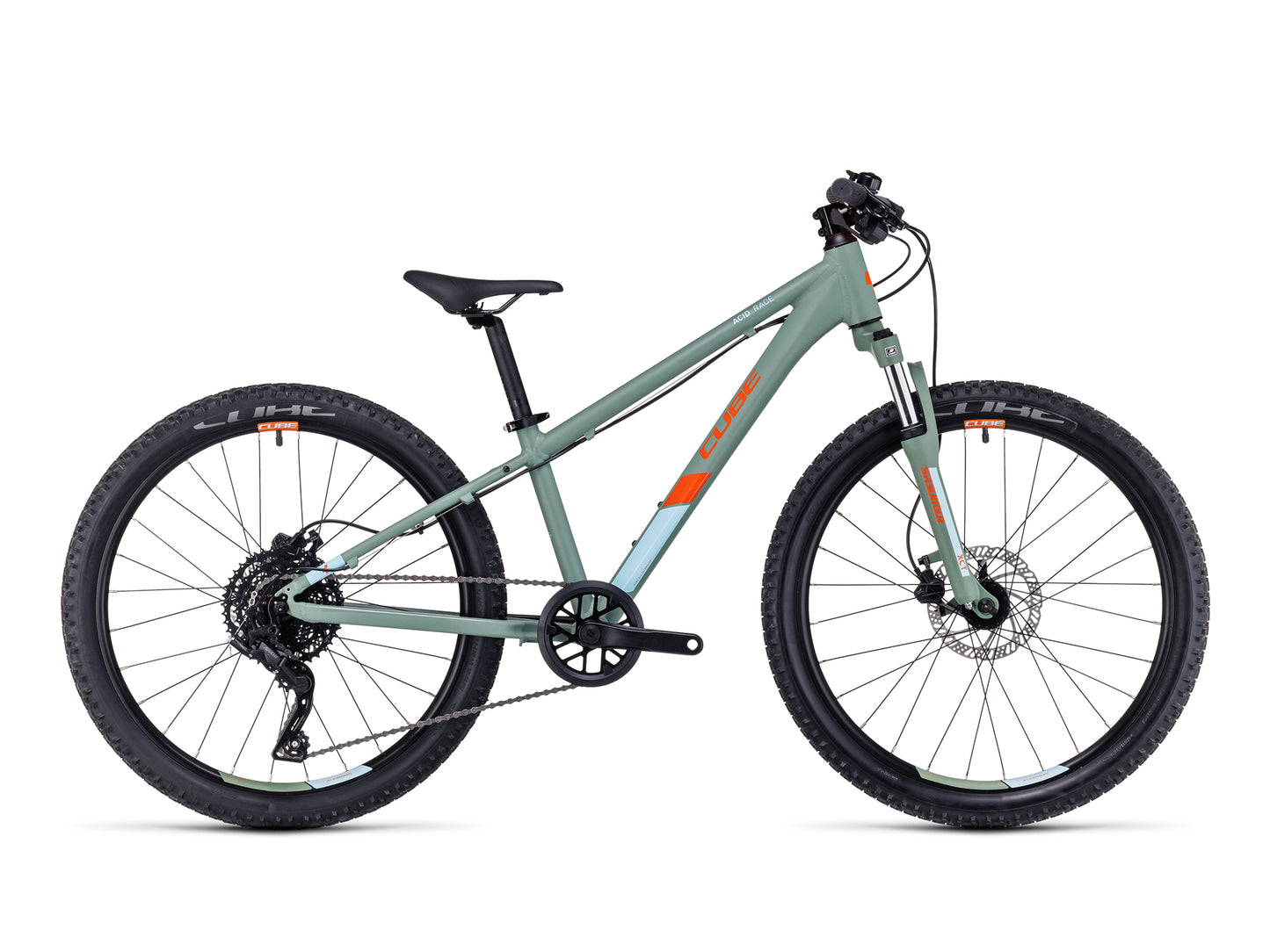 Cube Acid 240 Disc Grün 24 zoll Kinderfahrrad