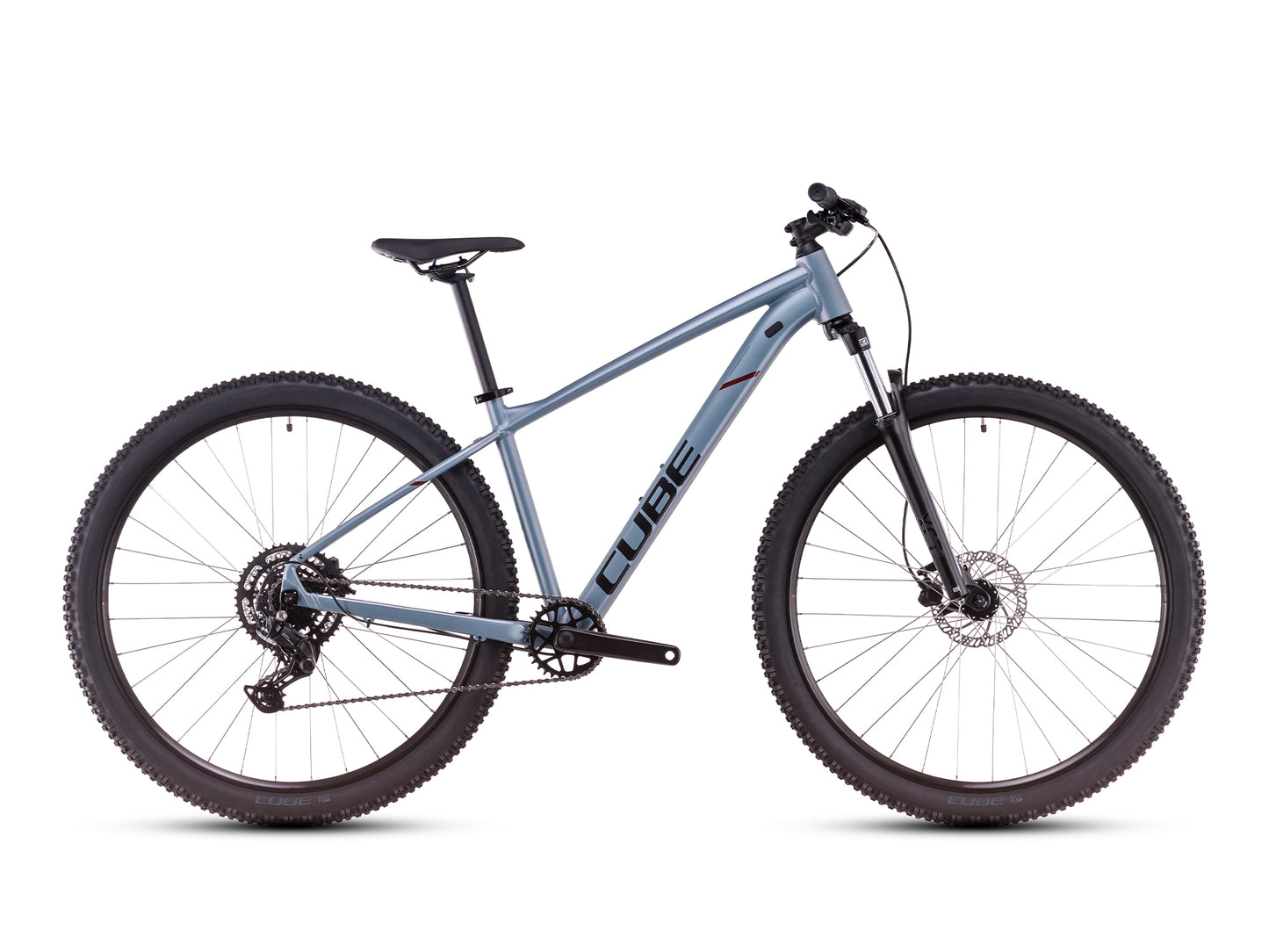 Blaues Kinderfahrrad Cube Aim Pro (XS) in 27,5-Zoll
