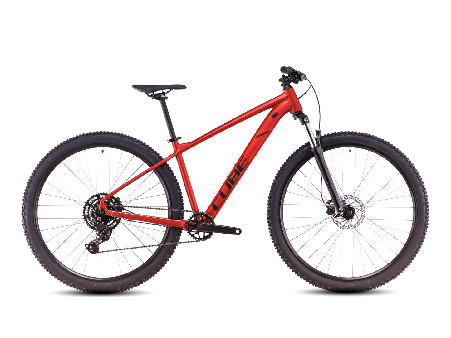 Orangenes Kinderfahrrad Cube Aim Pro (XS) in 27,5-Zoll