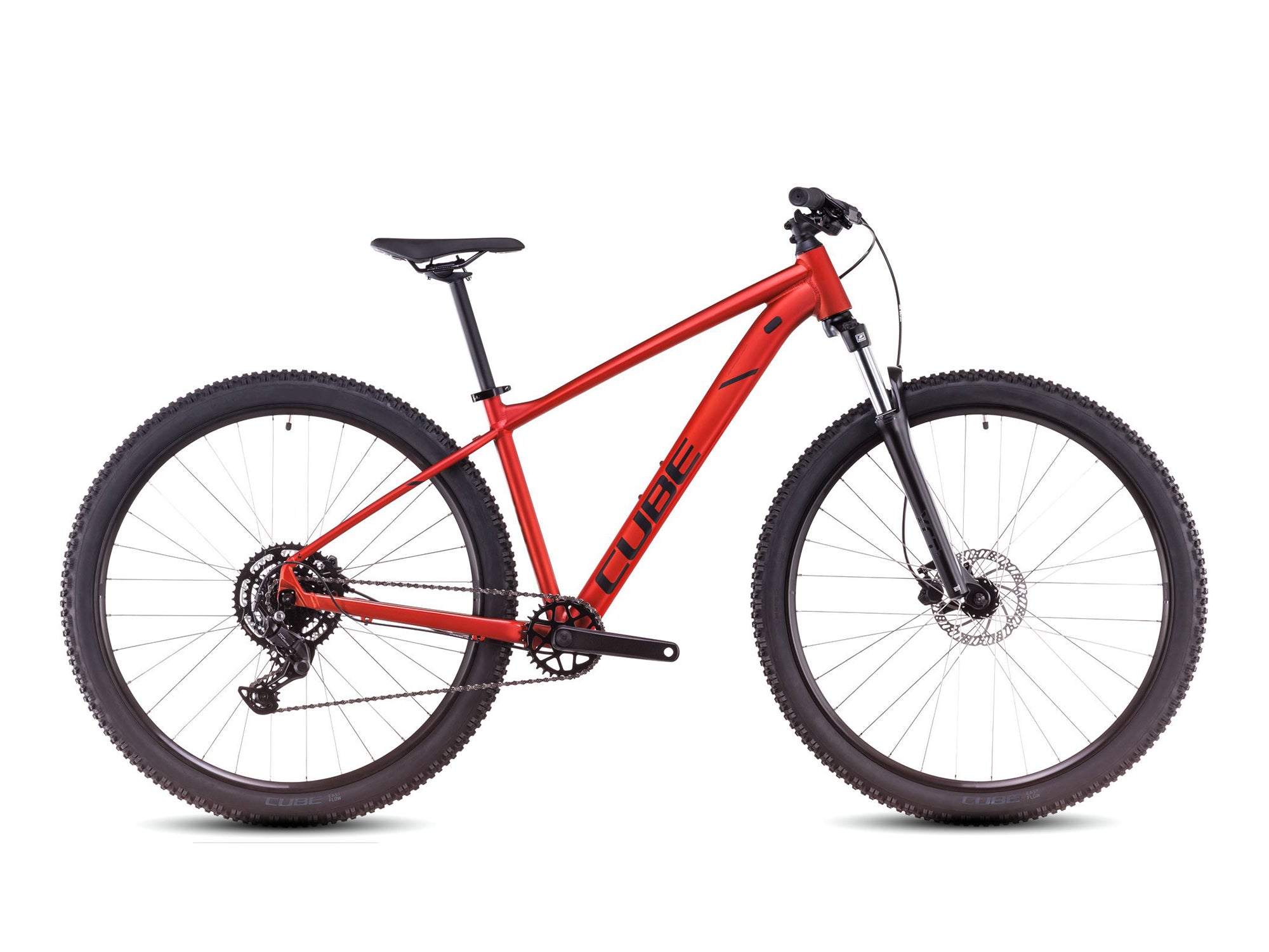 Orangenes Kinderfahrrad Cube Aim Pro (XS) in 27,5-Zoll
