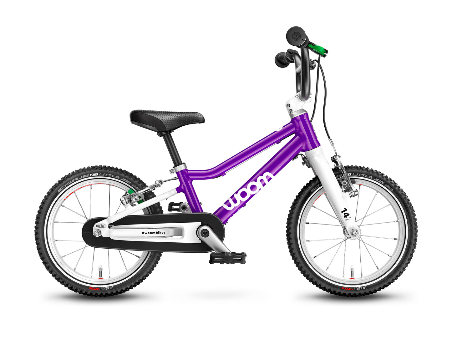 Kinderfahrrad 14 Zoll Woom 2 Lila