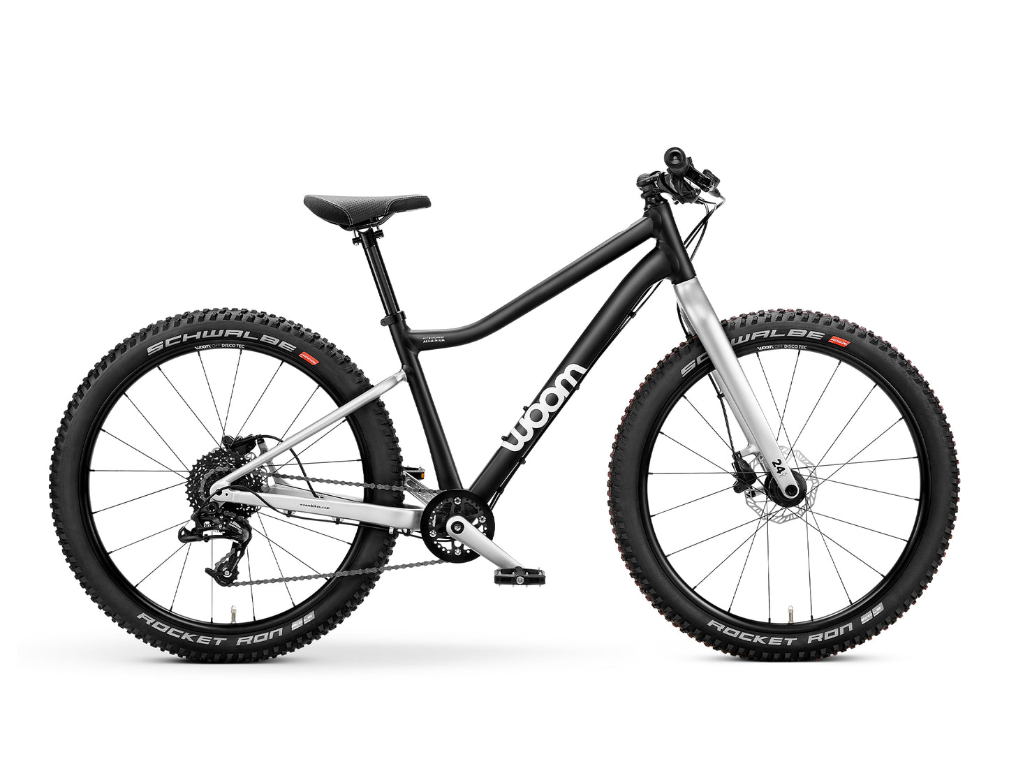 Woom Off 5 Kinderfahrrad 24 Zoll schwarz