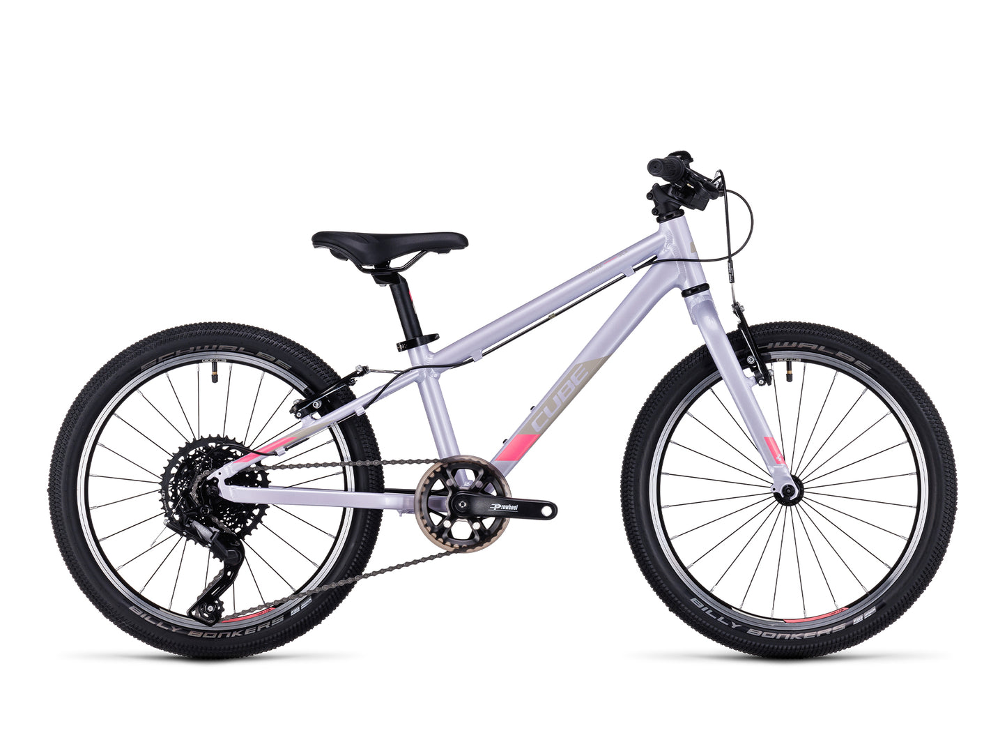Violett Cube Acid 200 Kinderfahrrad 20 Zoll