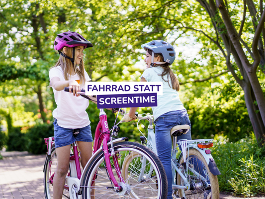 Fahrrad statt Screentime: Wie Radfahren die mentale Gesundheit deiner Kids stärkt