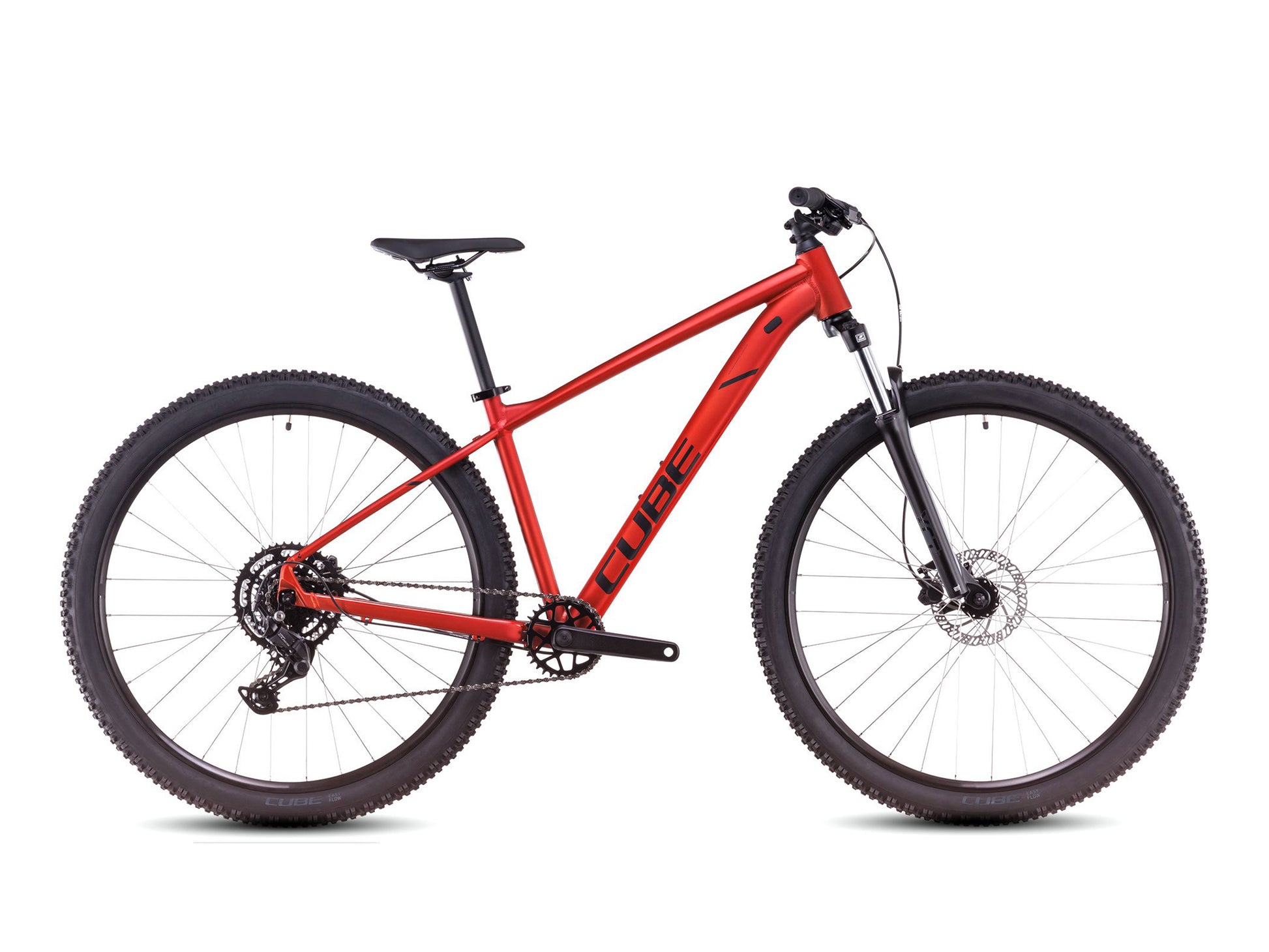 Orangenes Kinderfahrrad Cube Aim Pro (XS) in 27,5-Zoll