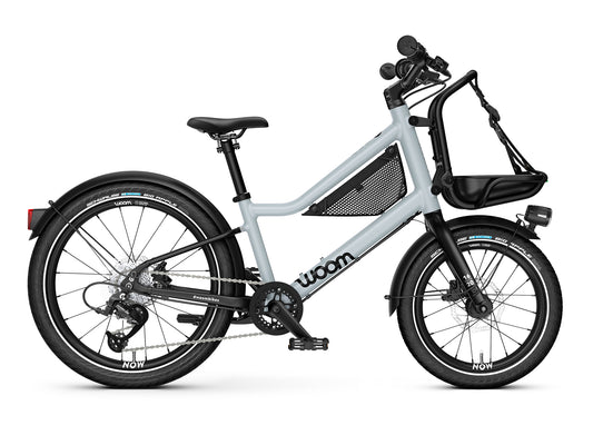 Woom Now 4 Kinderfahrrad grau