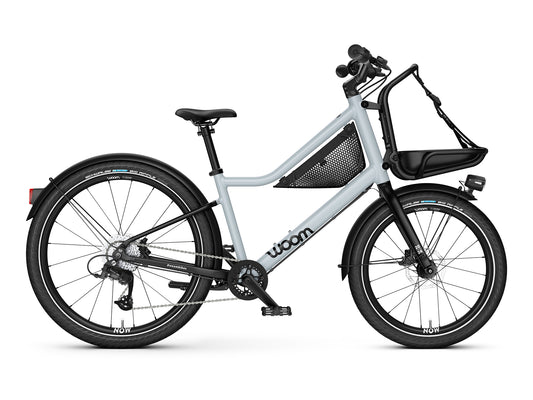 Woom Now 5 Kinderfahrrad 24 Zoll grau
