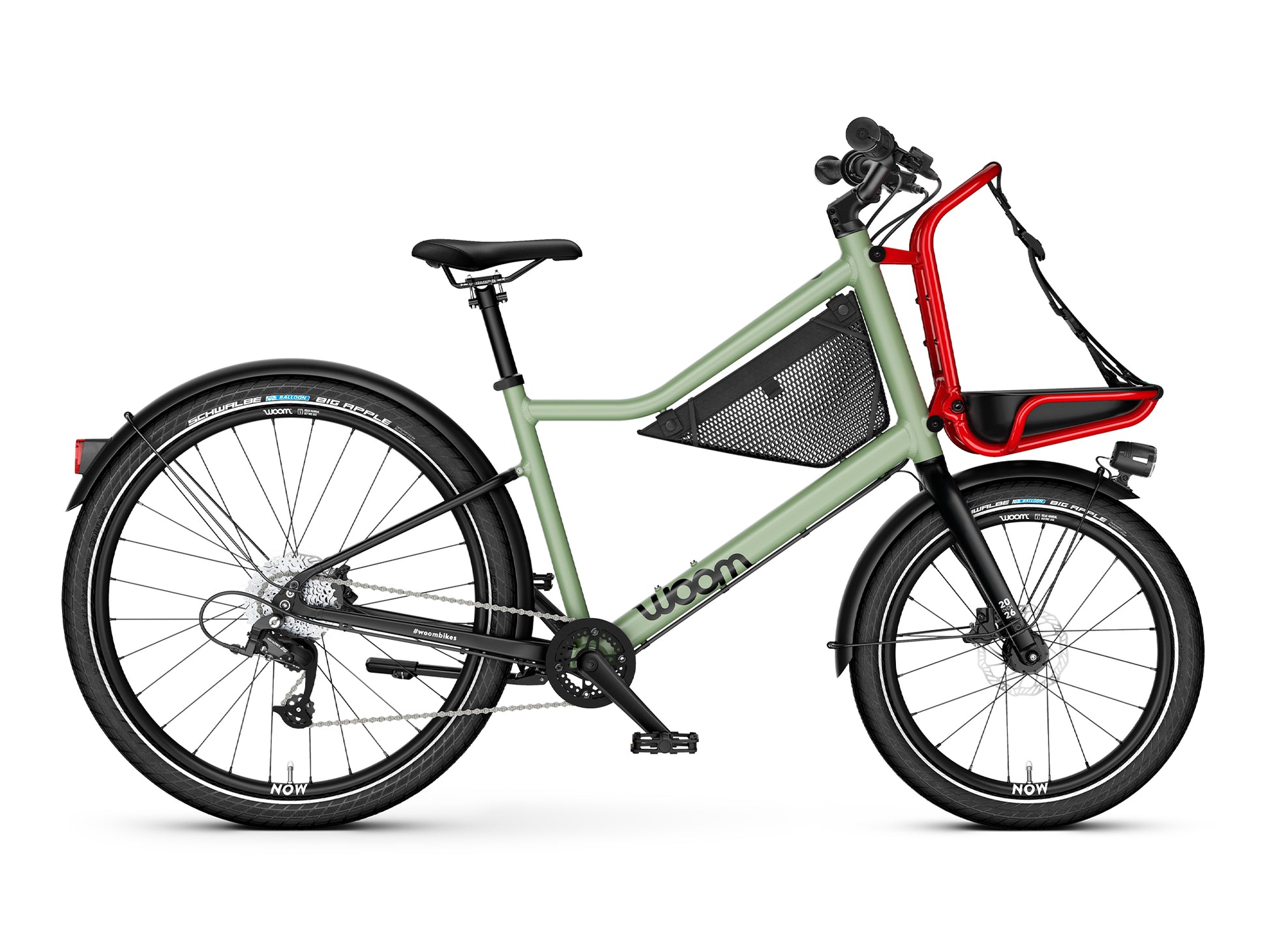 Grün Woom Now 6 Kinderfahrrad 26 Zoll