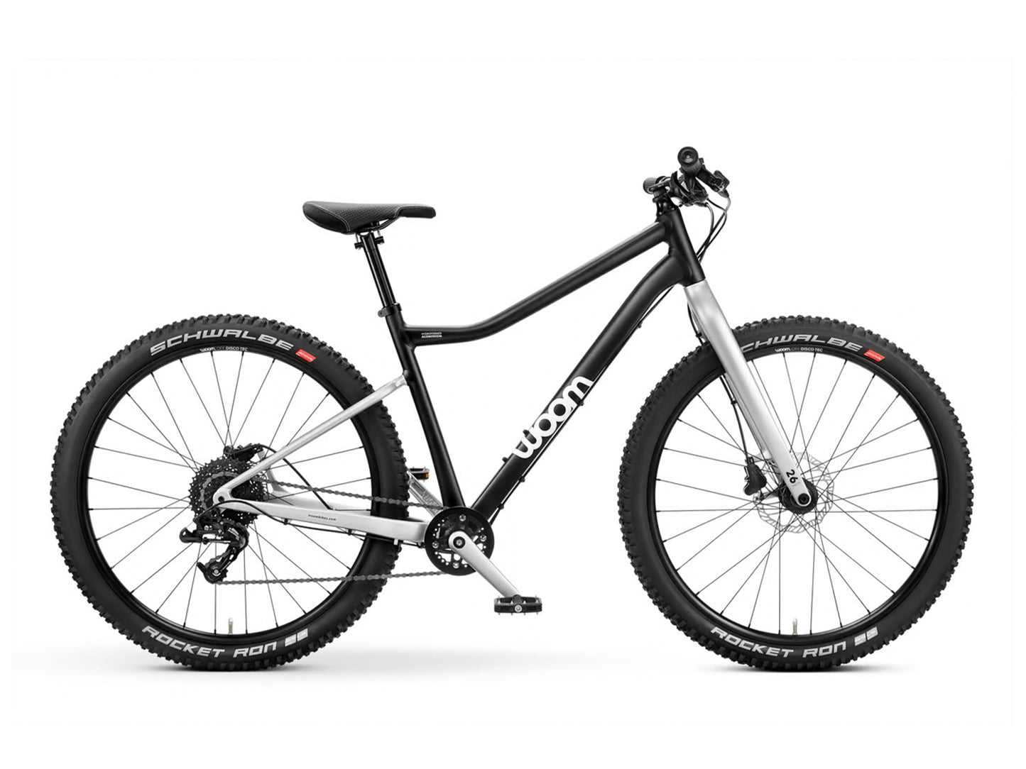 Schwarzes Mountainbike Woom Off 6 26 Zoll